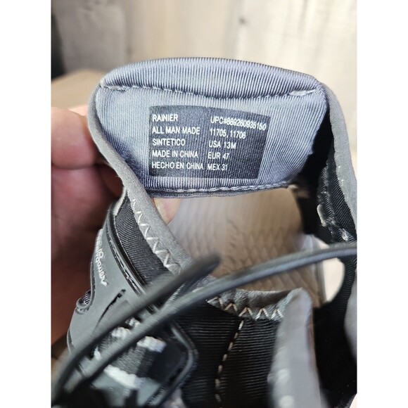 Eddie Bauer Men’s Rainier Hiking Sandals Black Closed Toe Water Shoes Size 13 - Picture 8 of 10